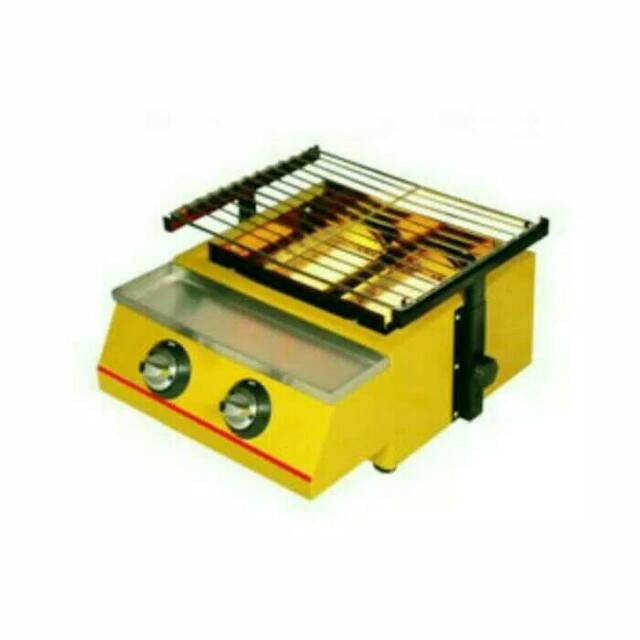 Kompor panggangan /bakaran sosis 2tungku