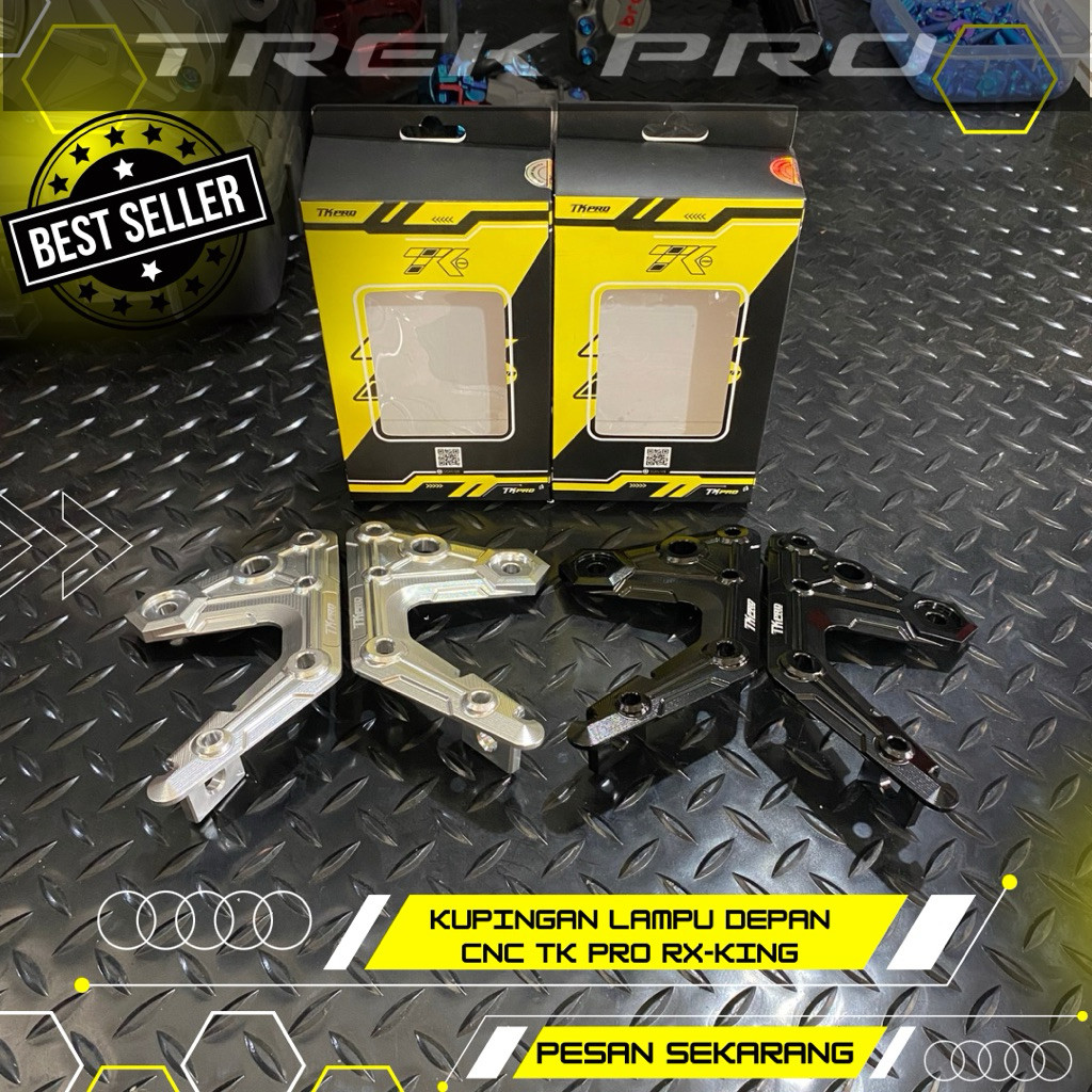 KUPINGAN LAMPU DEPAN CNC TKPRO RX-KING