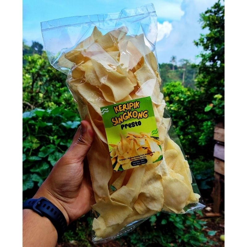 kripik singkong presto  khas gembong pati renyah dan gurih