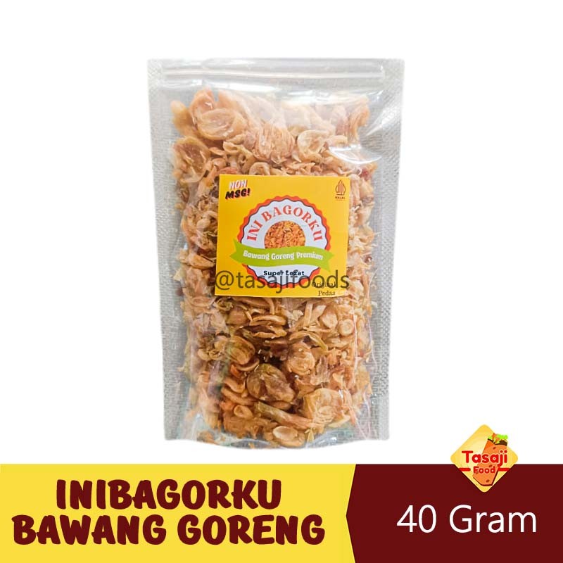 

Ini Bagorku Bawang Goreng Premium 40 Gram Grosir