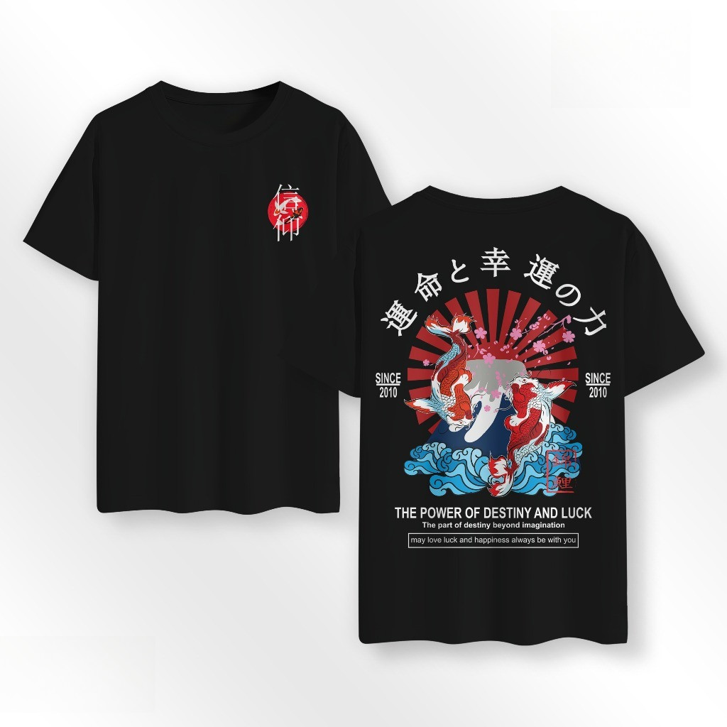 kaos vintage terbaru 2025 | Kaos Oversize Unisex Premium | Desain Elemen Budaya Jepang Tradisional (