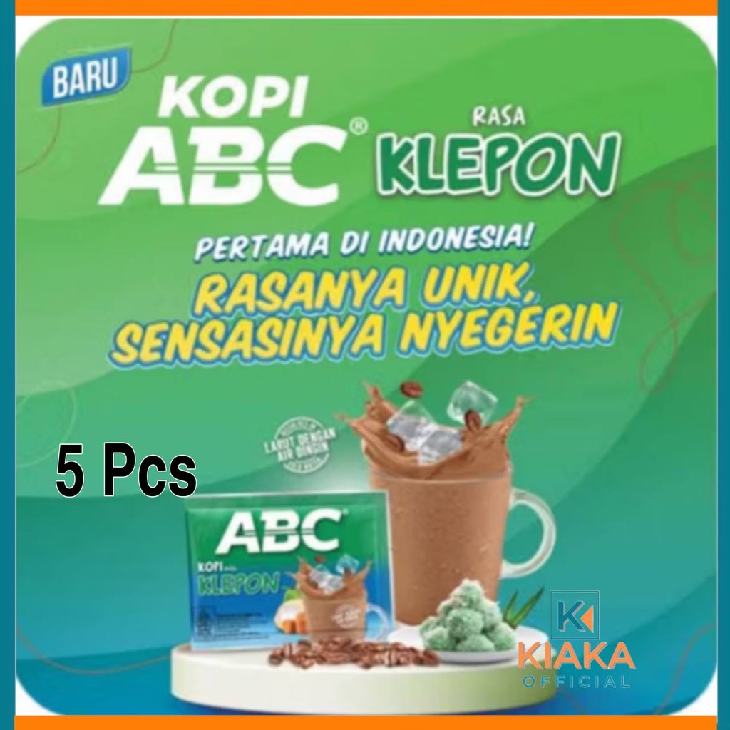 

ABC Klepon Kopi Instant Rasa Klepon 3in1 @25gr Halal BPOM Original
