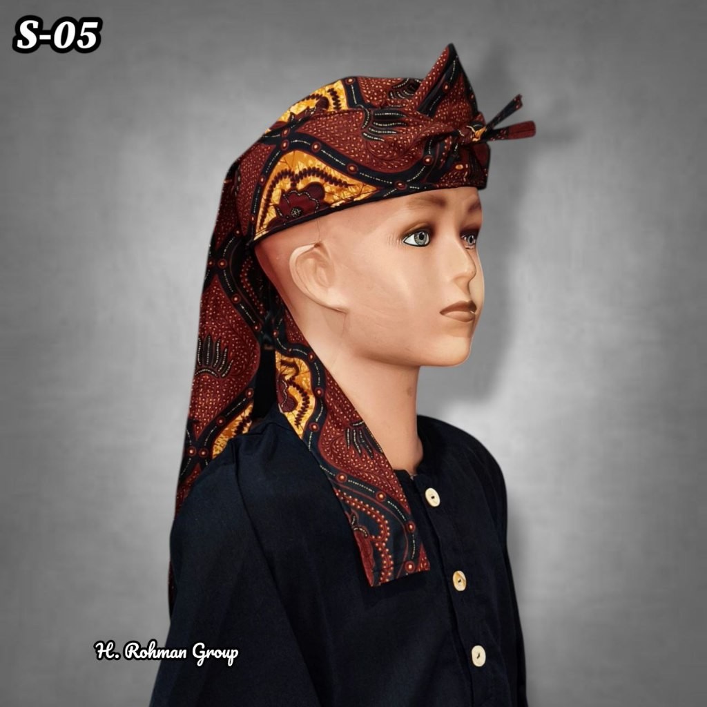 Peci Iket Kepaka Blangkon Udeng batik Anak-anak