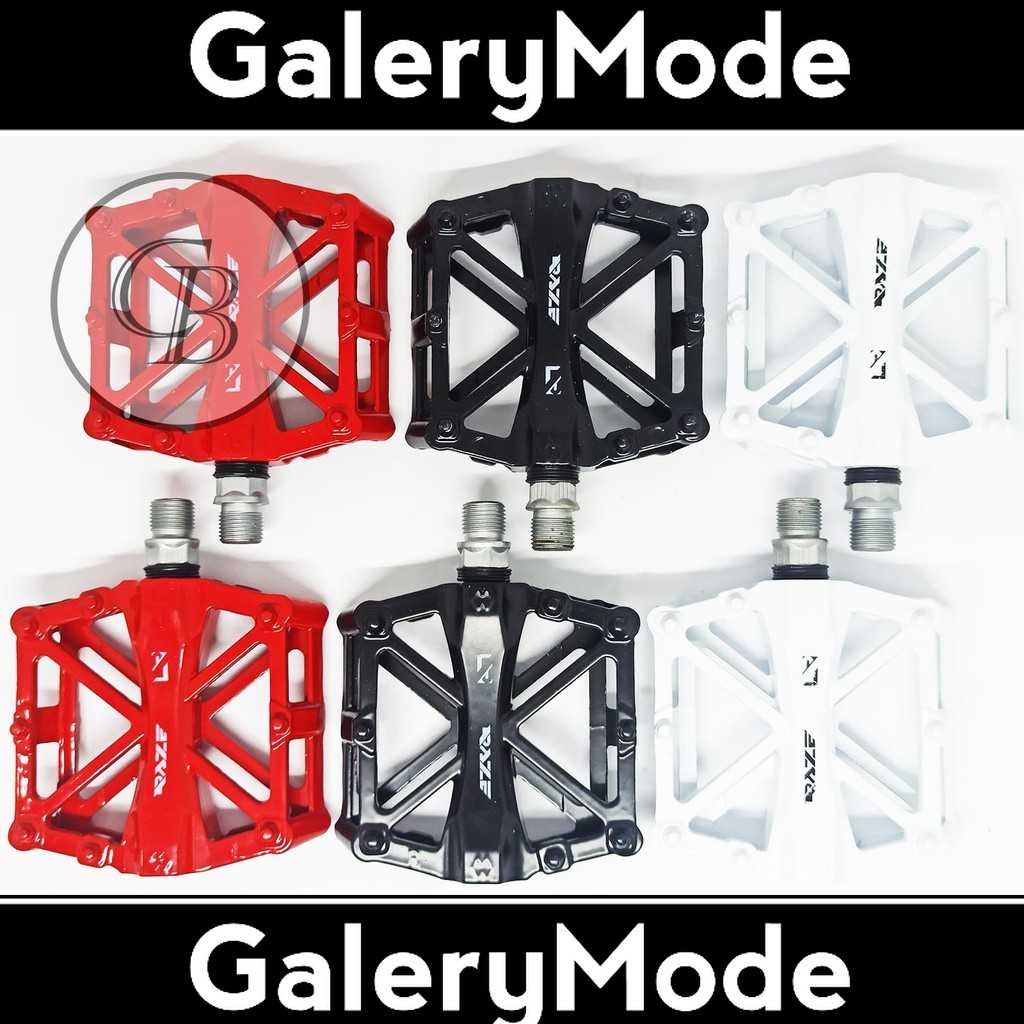 Pedal Sepeda MTB Lipat Fixi Federal Balap Roadbike Bearing Alloy Raze P78 As Besar Murah Ori Origina