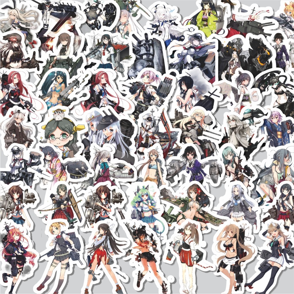 

Stiker Cutting Pack Stiker Anime Game Series Kantai Collection Character 1 Isi 100Pcs Series Aesthetic Lucu Keren Untuk Koper Bahan Vynil