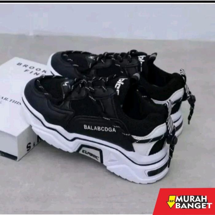 sepatu sneaker wanita Korea style kekinian - 37, putih