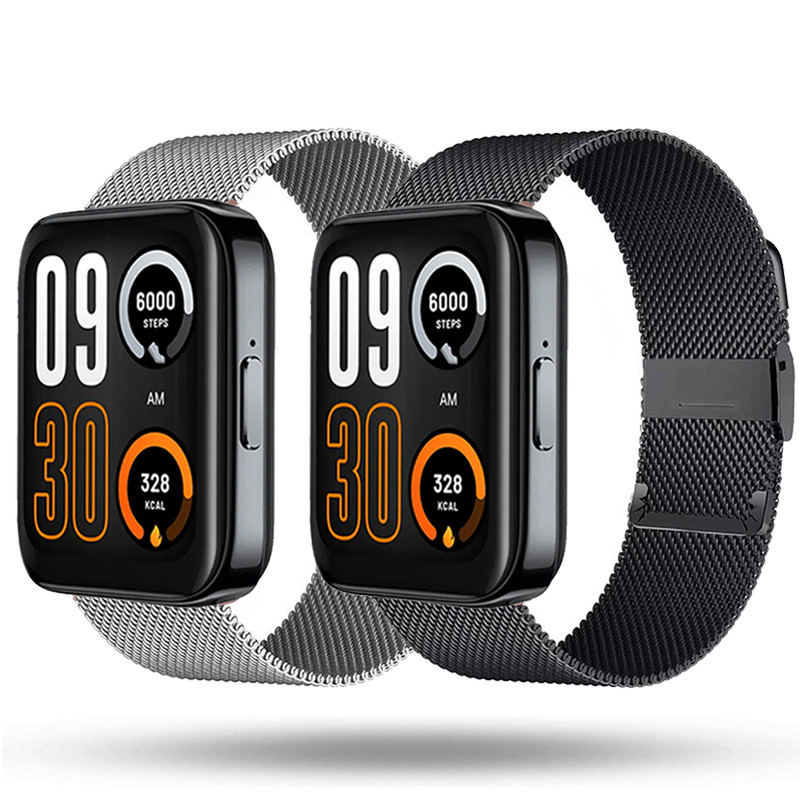 22mm Metal Strap for Realme Watch 3/3 Pro Smart Watch Accessories Stainless Steel Bracelet for Realm