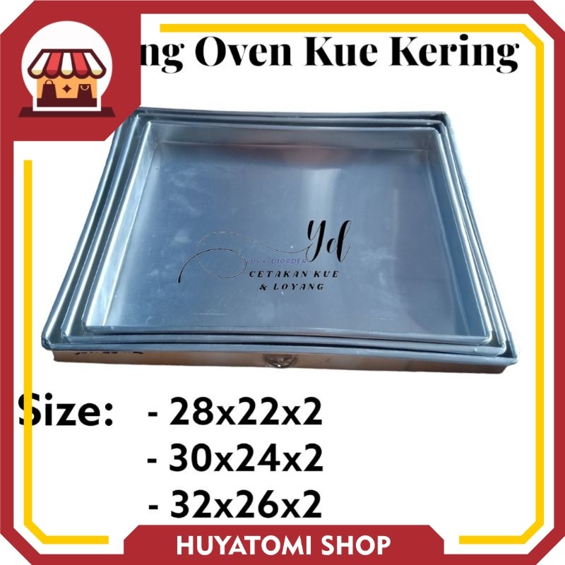 Promo Loyang Kue Kering / Loyang Nampan / Loyang Oven Tebal/ Loyang Oven rekomendasi loyang oven