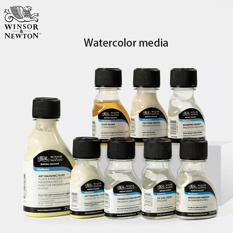 

Winsor Newton 75ml Iridescent Art Masking Fluid, Watercolor Paint Mediums & Cover Liquid, Ideal for Stationery & Painting