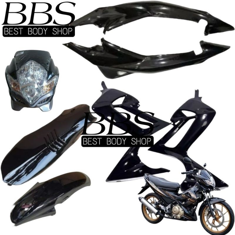 Full Cover Body Halus Suzuki Satria F150 2012 | Full Set Bodi Halus Satria Fu 150 lama Barong Warna 