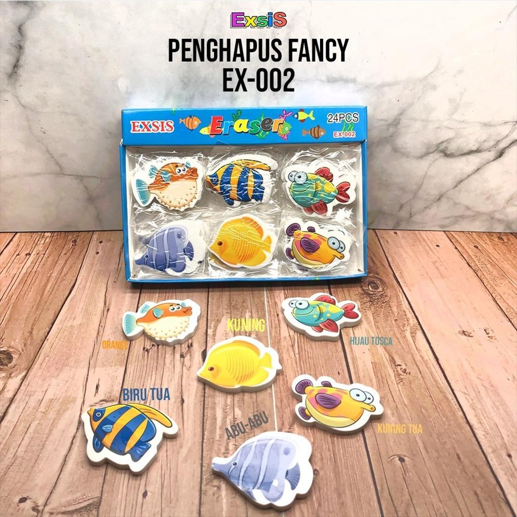 

♚24pcs Penghapus Karakter fancy / Penghapus Fancy 24pcs♚
