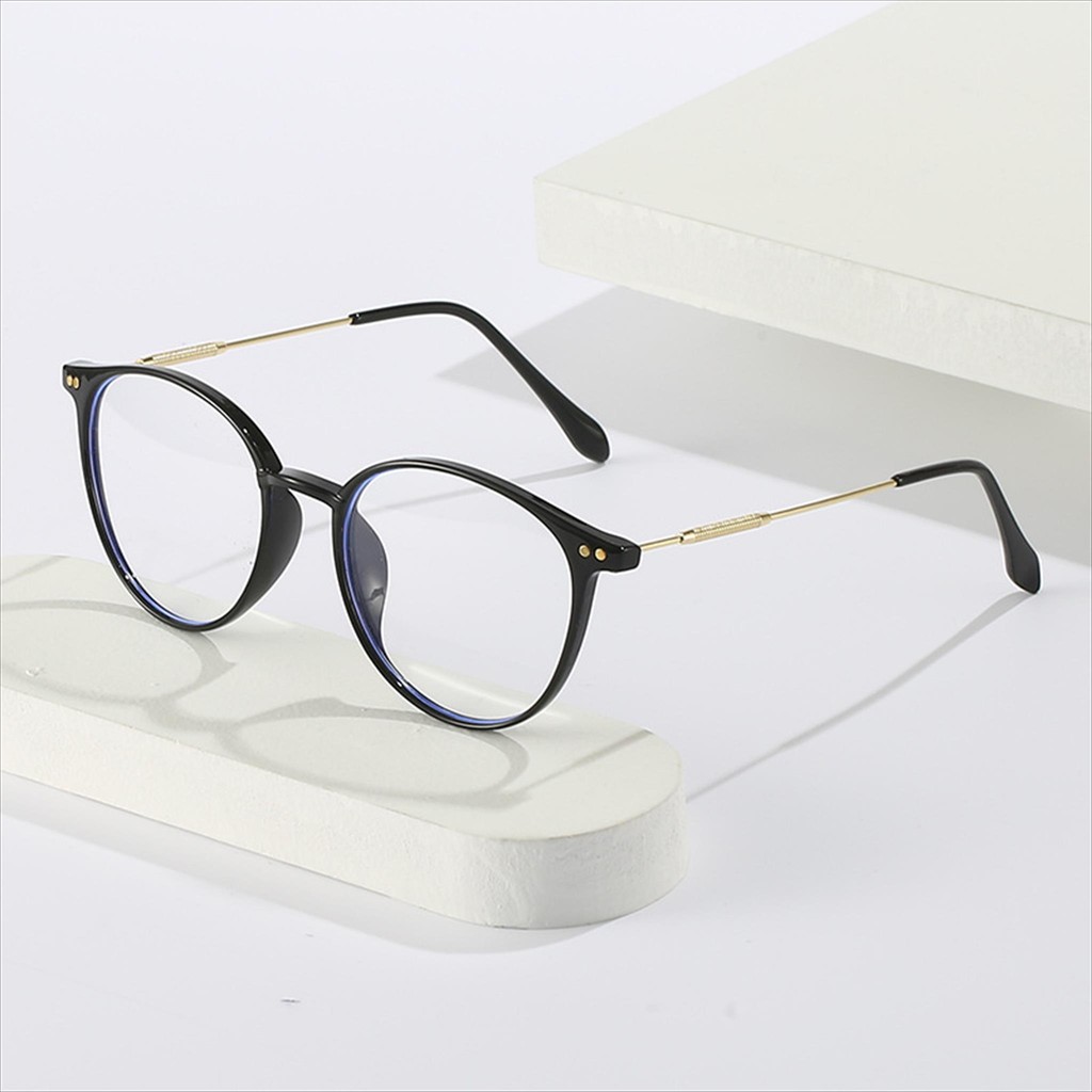 Kacamata Minus -1 -2 -3 -4 -5 -6 Fashion Korea Anti Blue Light Anti Radiasi Pria Wanita Model Cat Ey