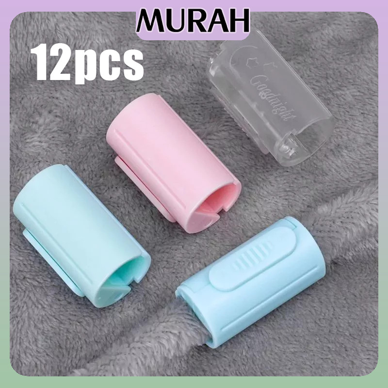 6/12pcs Klip Penjepit Sprei Jepitan Kasur Sprei Klip Bedsheet Penjepit Anti Slip Pengencang Kasur Kl