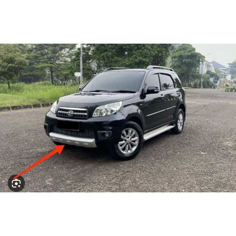 Diffuser bumper depan rush terios 2008 2009 2010 2011 2012 2013