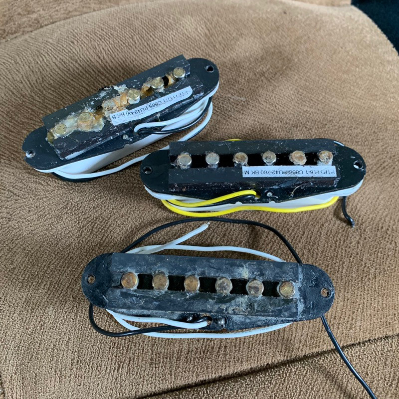 pickup single coil ceramic sss vintage original