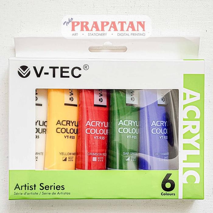 

Cat Akrilik Set V-TEC 6x35ml VT-635A | VTEC Acrylic Set