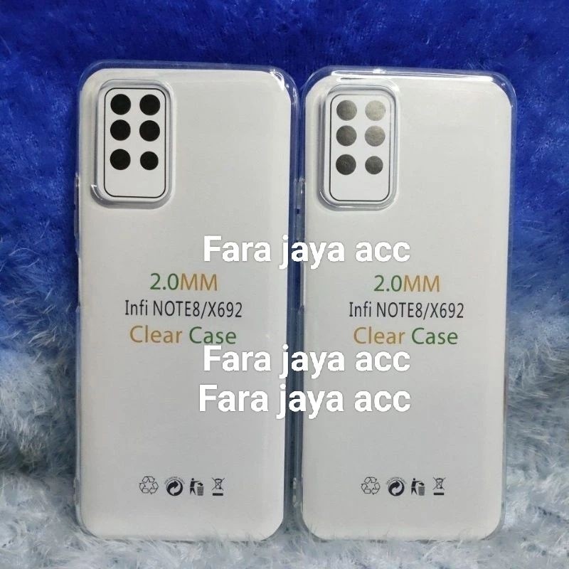 Soft Case Original Space Transparan Infinix Note 8/X692 Silikon Clear Case