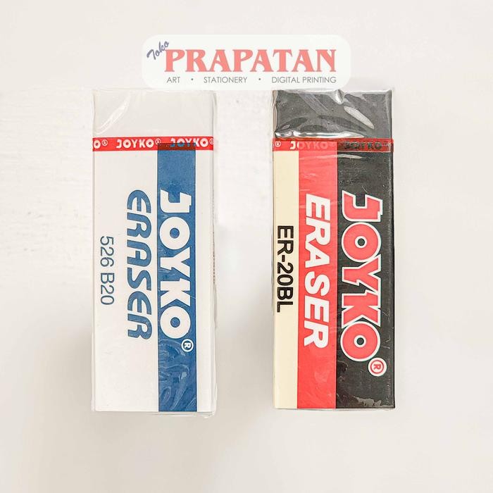 

Penghapus Joyko B20 Eraser Dust Free | Setip - ER-20BL HITAM