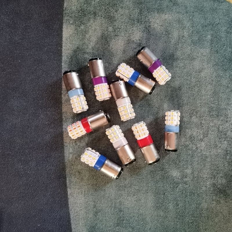 NURYANTO.SHOP Sen Led Mio Sporty 2 Mode Warna Led PnP Soket Sporty Senja dan Sein Kuning Senja Putih