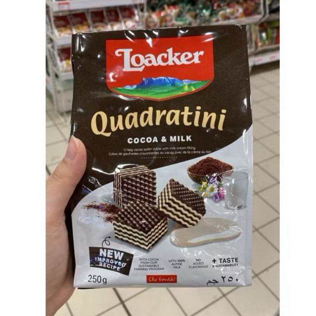 

loacker quadratini 220gr / 250gr