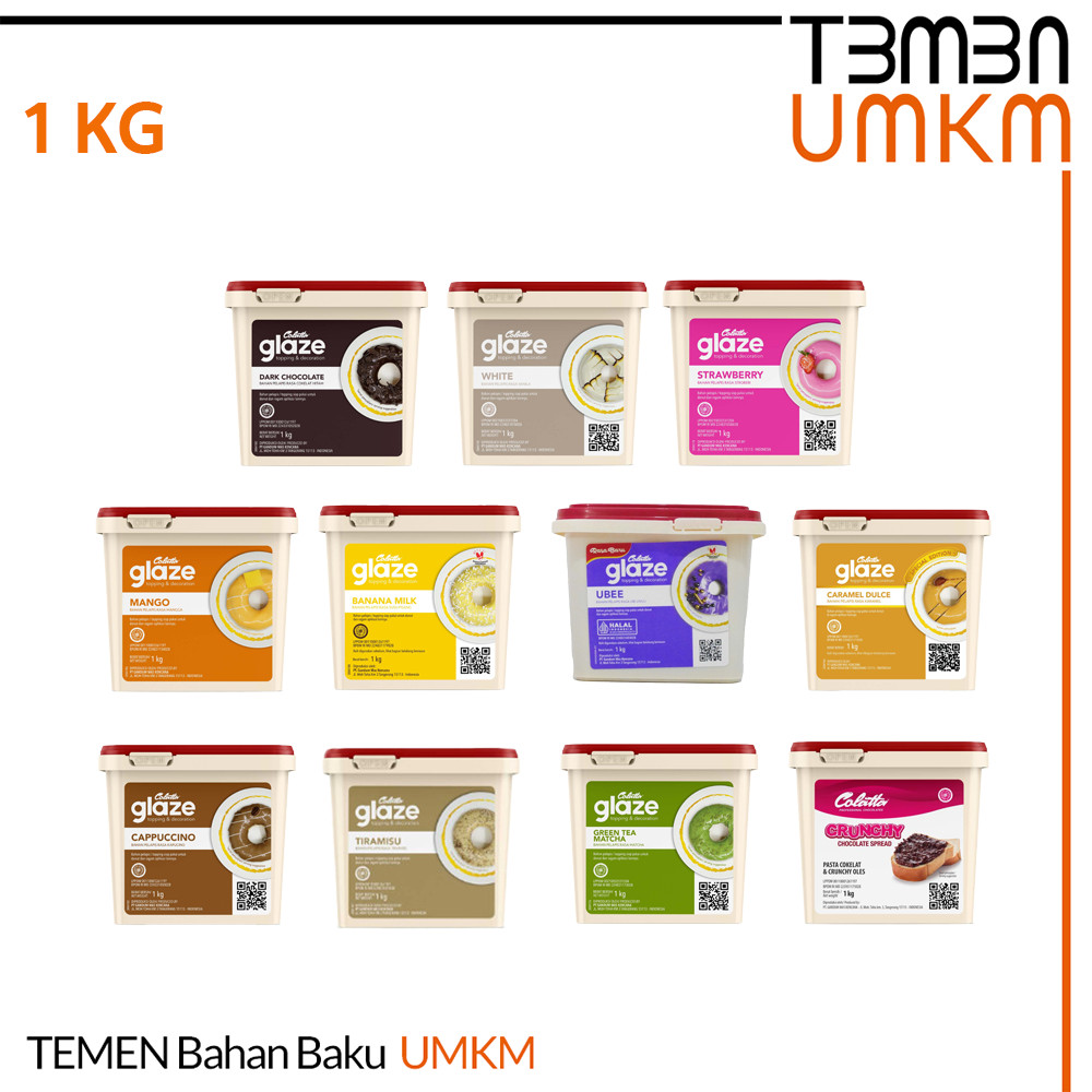 

Colatta Glaze Spread 1KG - Topping / Selai Spread dan Dekorasi Kue Lezat terlaris