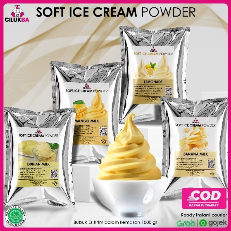 

Bubuk Es krim / Soft Ice Cream Powder 1kg terlaris