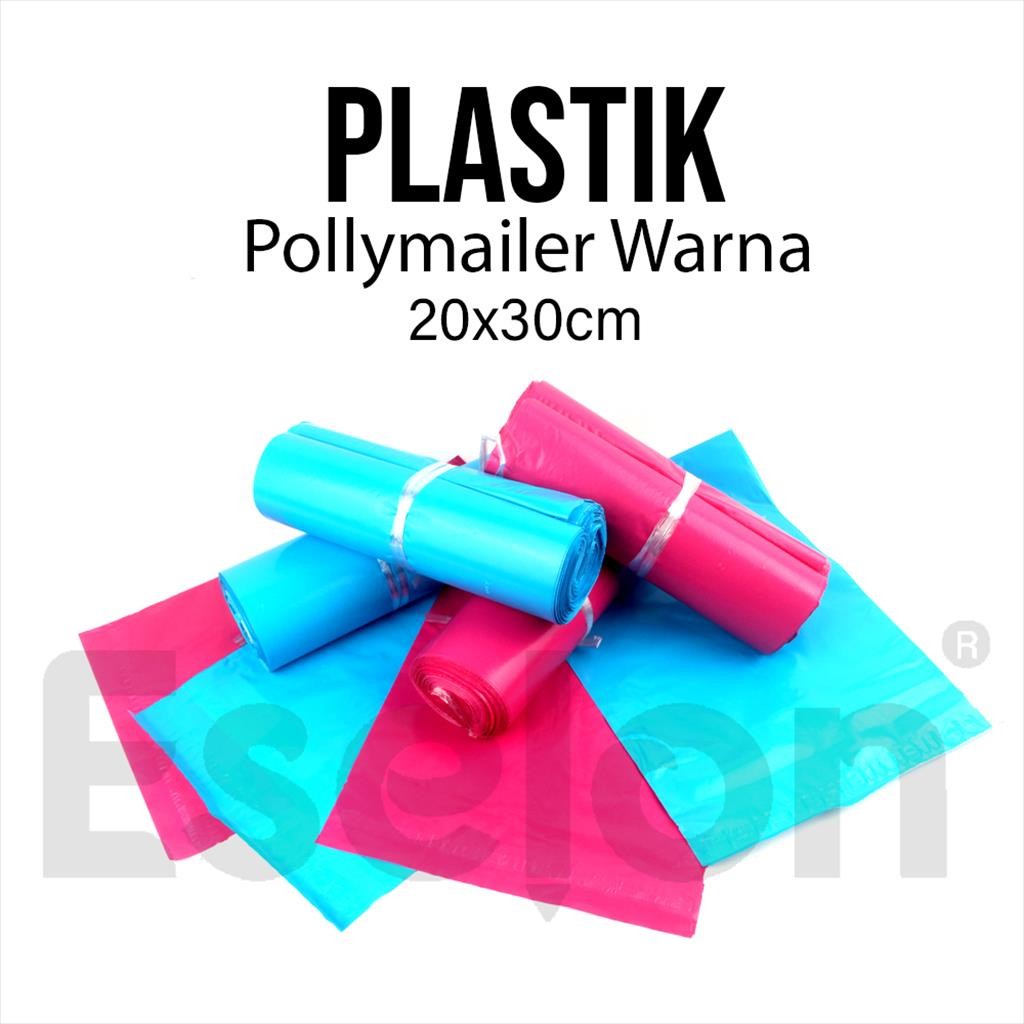 

❤️️Plastik Polymailer WARNA 20*30 HD ±100pcs / Plastik Packing WARNA❤️️