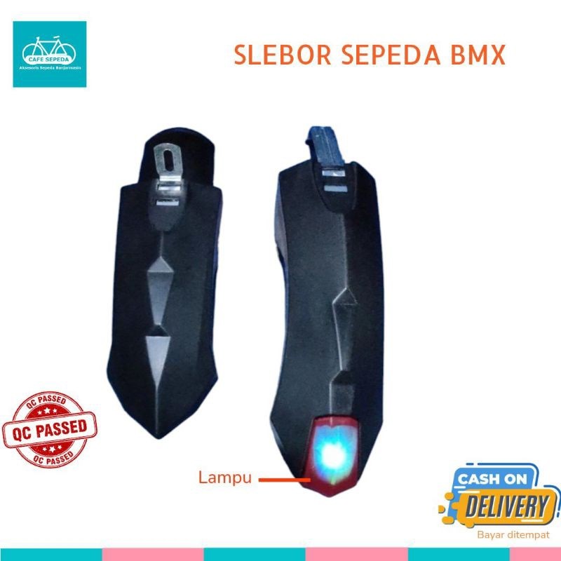 

YZ** SLEBOR SPAKBOR FENDER SEPEDA BMX 12/16/18 DENGAN LAMPU N#