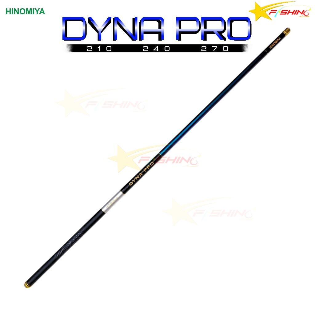 StarsFishing Joran Tegek HINOMIYA Dyna Pro 210 240 270 Carbon Pole Mancing Kolam Ujung Solid