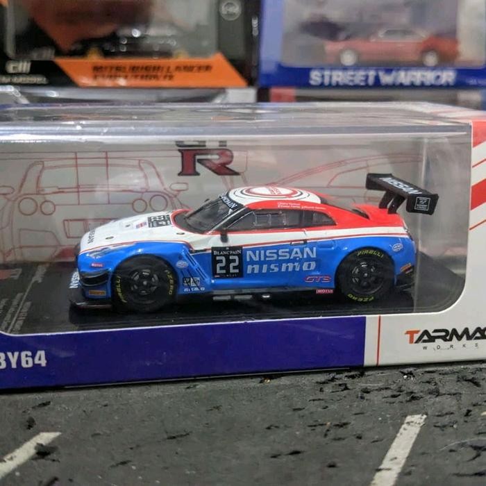 EX99... Diecast Tarmac Nissan Skyline GTR R35 Nismo GT3 Blancpain Endurance Series 2015 Segel
