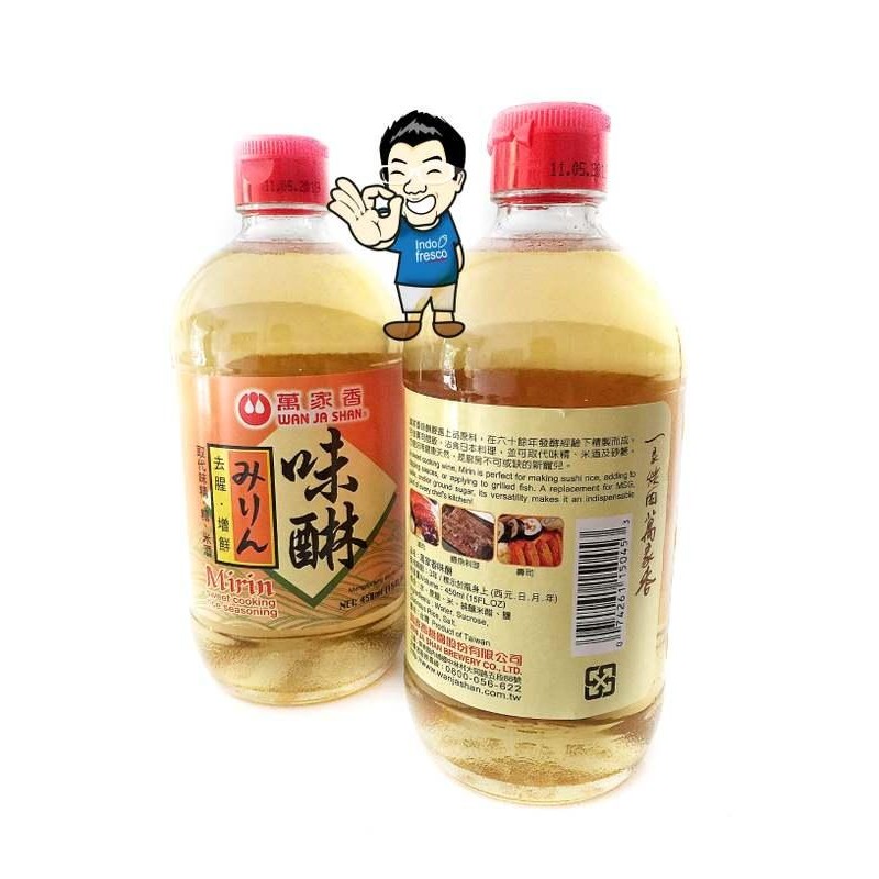 

Promo Wan Ja Shan Mirin Vinegar- Arak masak 450 ml