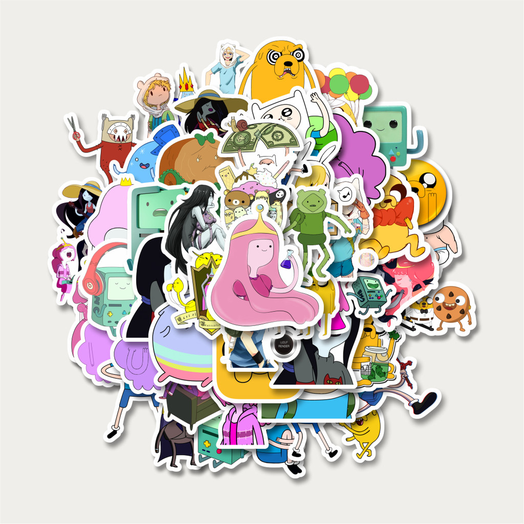 

Sticker Pack Stiker Kartun Series Adventure Time Character Mix 2 | Sticker TUMBLR | Stiker LAPTOP KOPER HELM