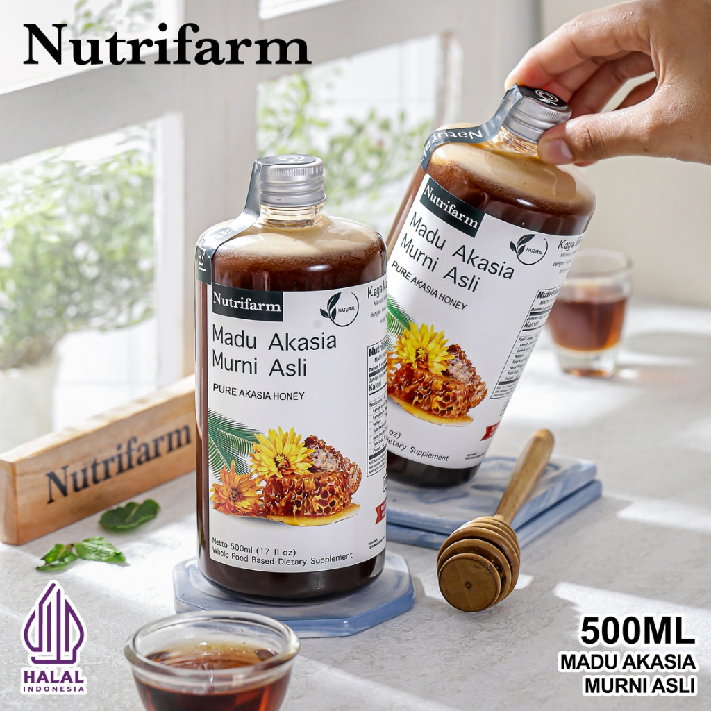 

Nutrifarm Madu Murni Akasia 500 ml