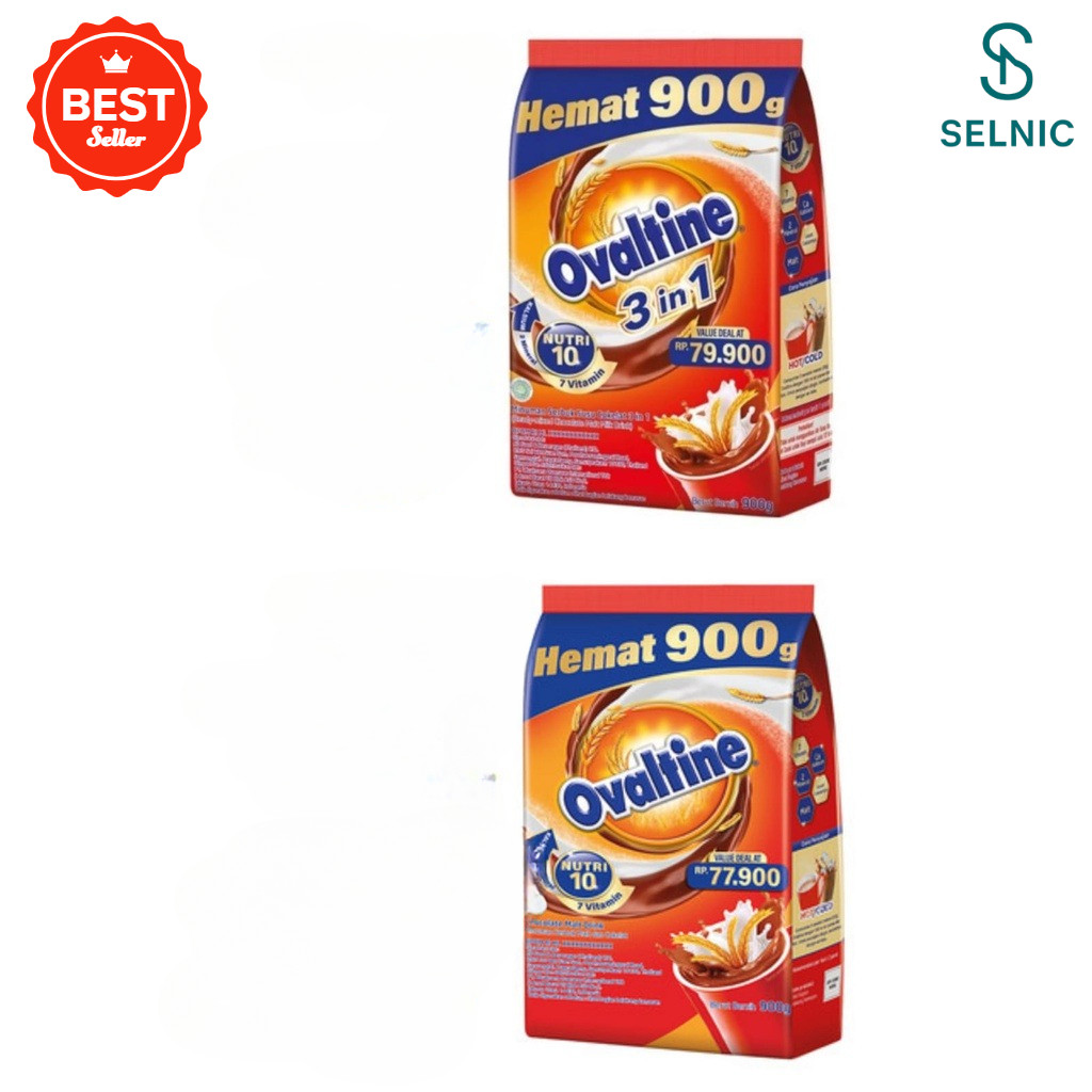 

Promo Ovaltine 3 in 1 Pouch 900gr Susu Bubuk Coklat Malt 3in1 Susu Bubuk ovaltine classic