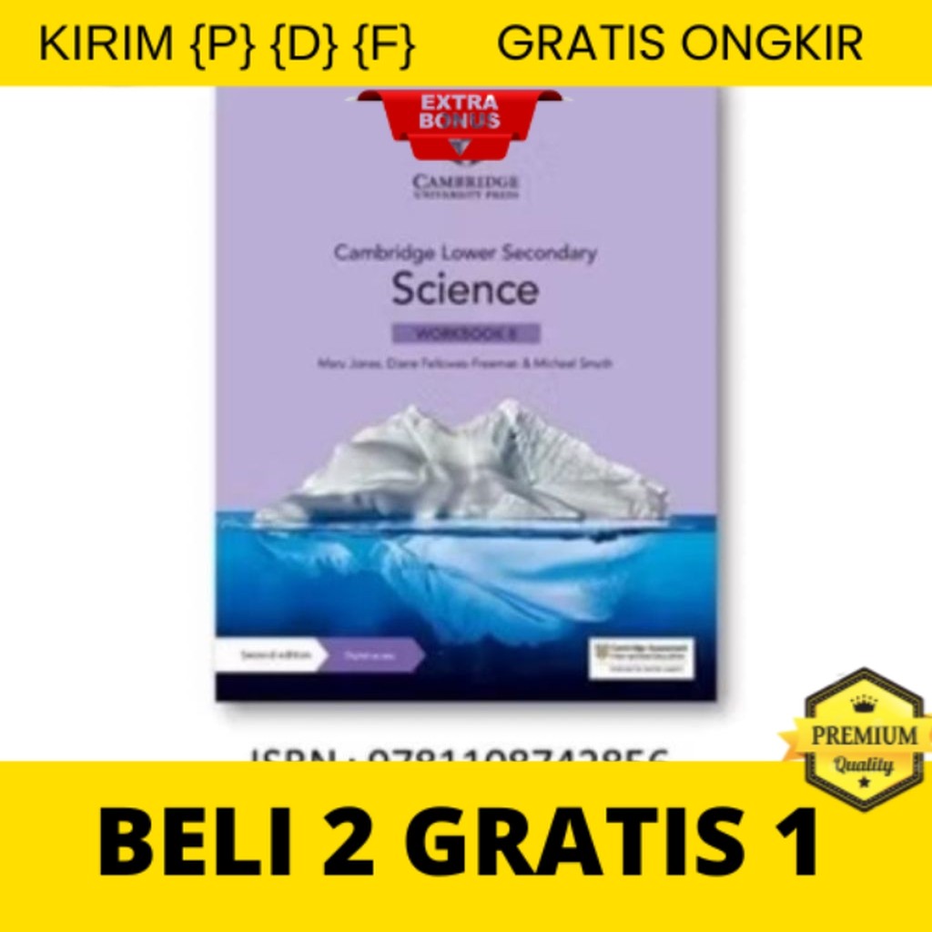 

{P} {D} {F} Buku Cambridge Lower Secondary Science Workbook 8