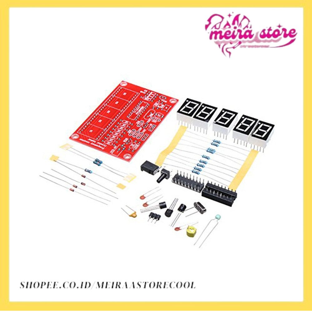 1Hz-50MHz Digital Frequency Counter Meter ​LED Crystal Oscillator Tester RF Electronic DIY Kit Tool 