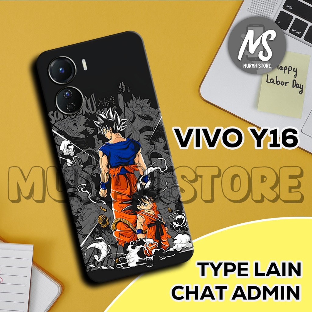 Softcase Karet VIVO Y16/MS12/Motif ANIME/Case VIVO Y16/Silikon VIVO Y16