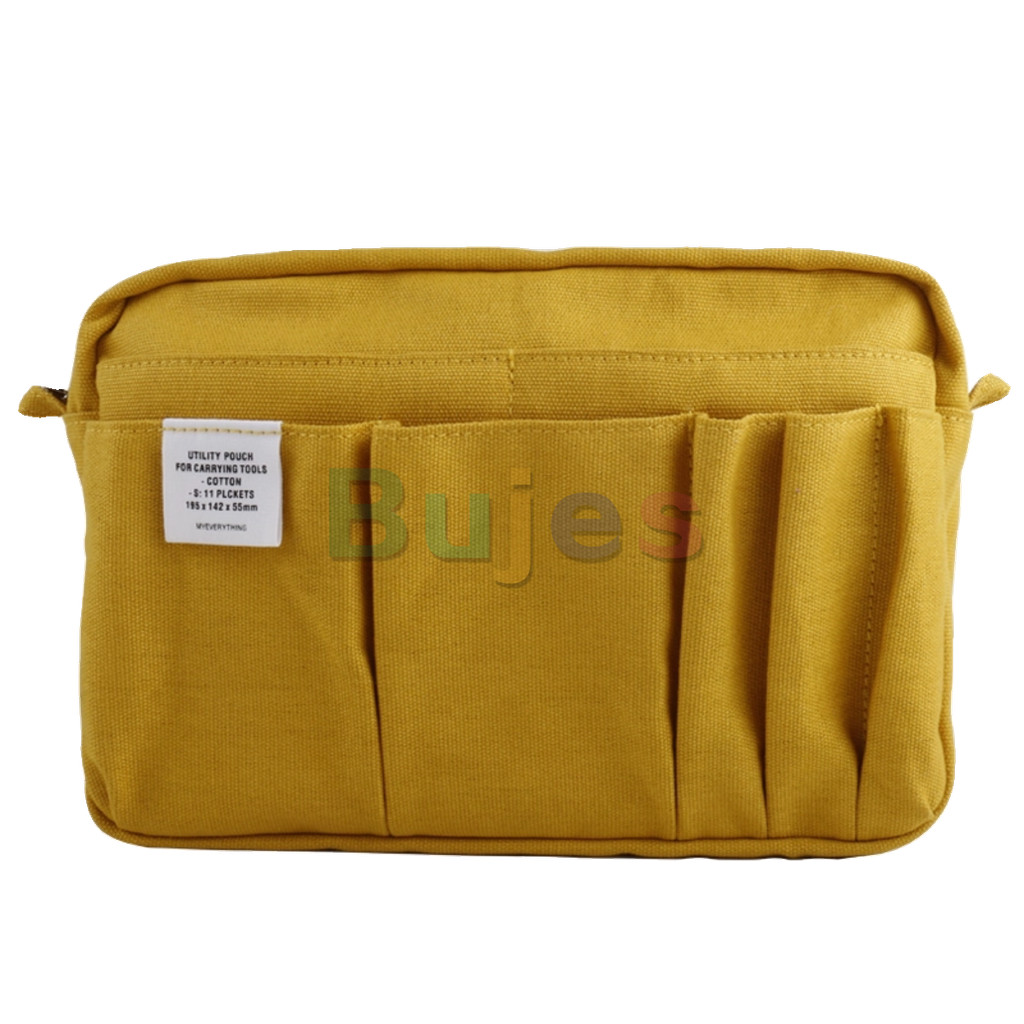 

Large Capacity Moment Canvas Storage Bag for Students - Versatile, Durable, and Portable Pencil Case, Japanese Minimalist Design