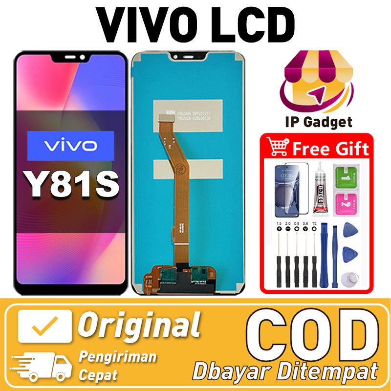 ORI FOR LCD VIVO Y81S Fullset Original LCD HP VIVO Y81S Asli Touchscreen Layar Sentuh HP COD