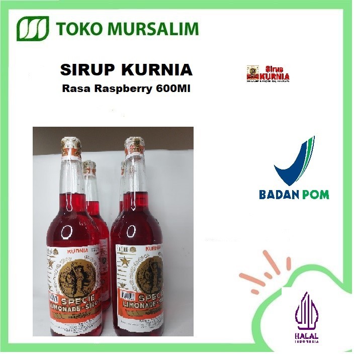 

Sirup Kurnia Rasa Raspberry 600Ml