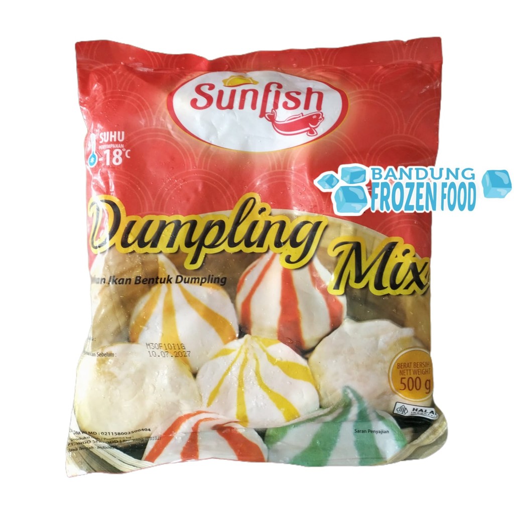 

SUNFISH DUMPLING MIX 500 GR - OLAHAN IKAN
