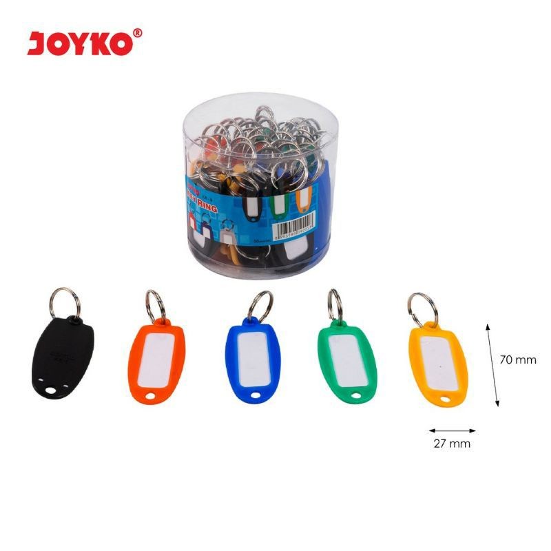 

Key ring/Gantungan kunci Joyko KR-8 ( 1pak/50pcs )