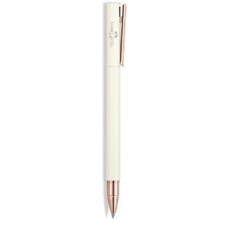 

Faber-Castell Neo Slim Roller Ball Ivory, Rose Gold Chromed