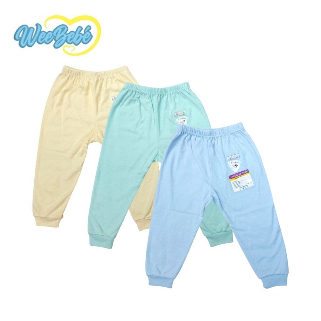 Celana Panjang Bayi Polos Warna LIBBY