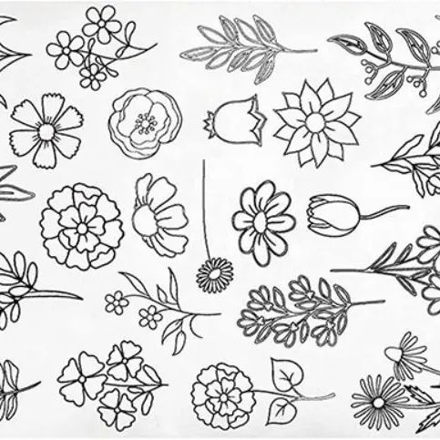 

Handmade Stitching Embroidery Paper Stick Pattern Stabilizers Embroidery Dissolving Transfer Paper DIY Crafts Sewing Tools