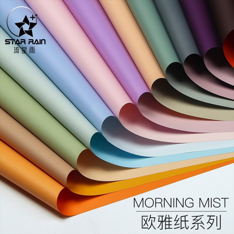 

[ 20 LEMBAR ] Kertas Buket Bunga Bi Color Flower Wrapping Paper Cellophane KB6001