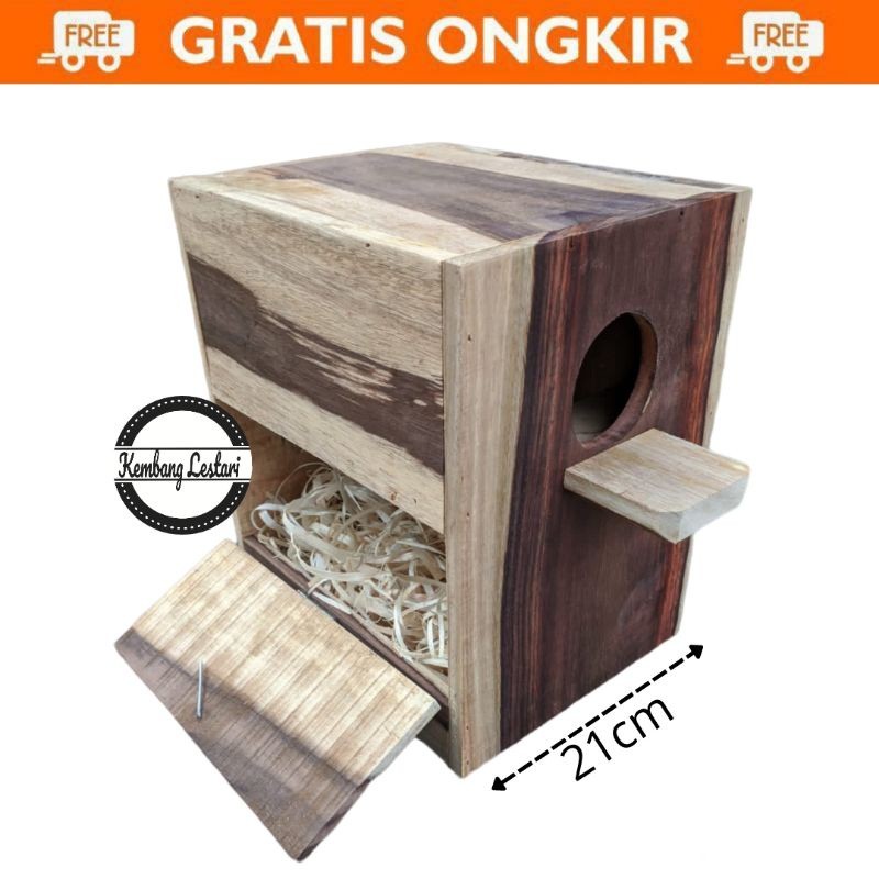 Glodok Lovebird Pintu depan & samping (KUALITAS TERJAMIN)