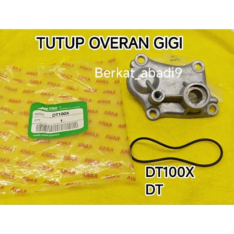 Cover tutup overan persneling perseneling gigi gear Yamaha DT 100 DTX 100 125 Nos