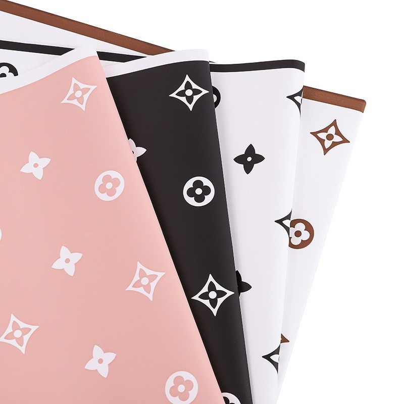 

Rose Paper - Kertas Buket Bunga Branded Flower Wrapping paper Cellophane Florist Buket Ecer Kertas Kado KB6119