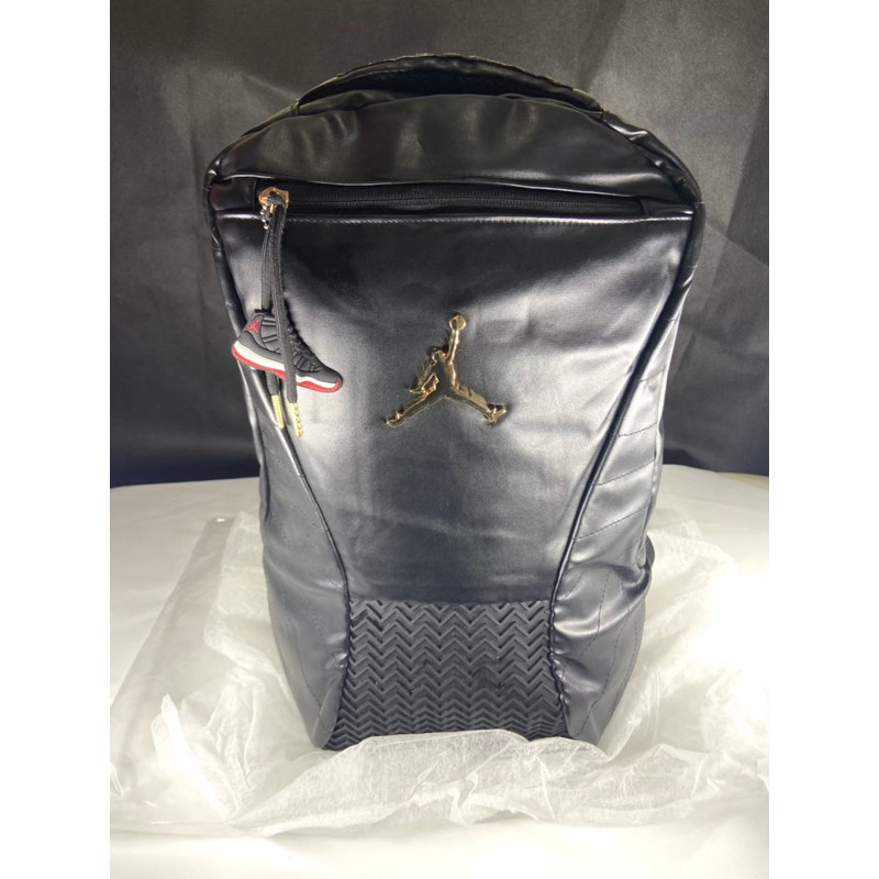 NEW AIR JORDAN RETRO 12 LEATHER BACKPACK / JORDAN BACKPACK / JORDAN BAGPACK / TAS RANSEL JORDAN